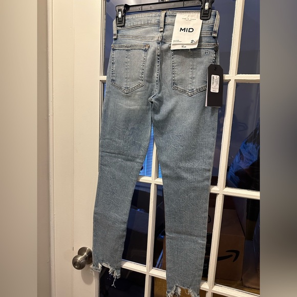 Rag & Bone thunderbird cate mid rise jeans size 23 - Picture 3 of 3